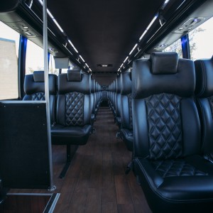 STG Mini Bus Interior