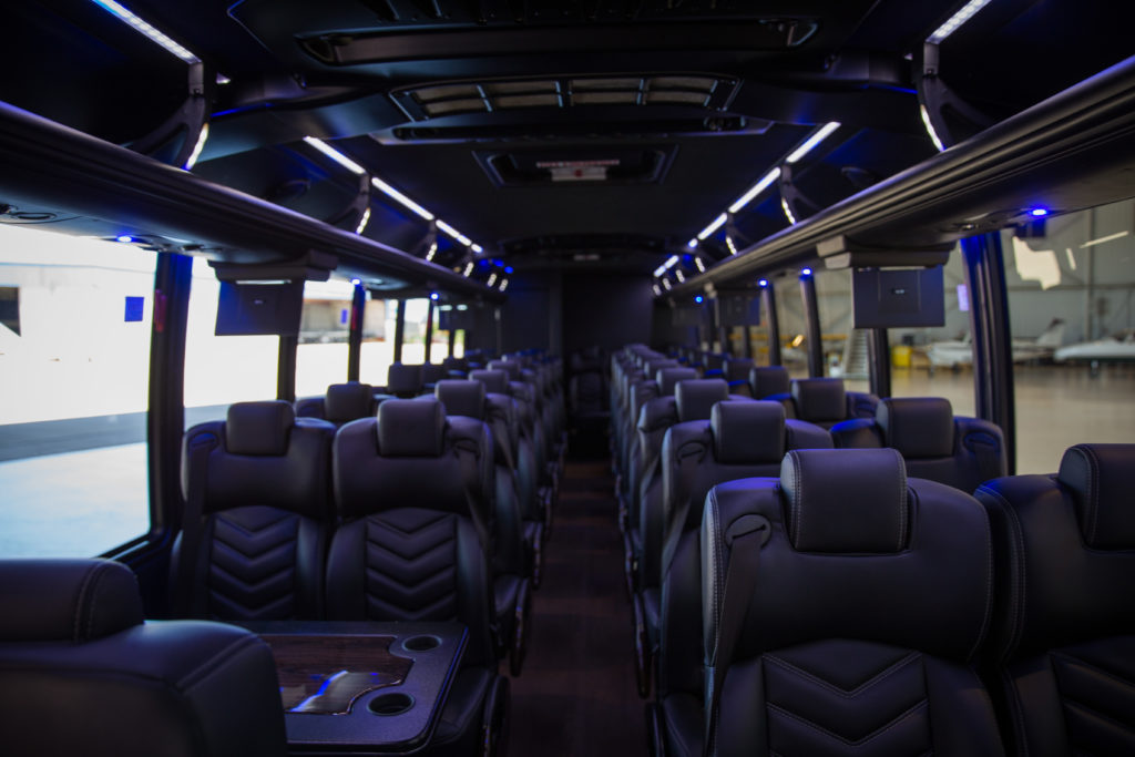 Inside Passenger Executive Bus 1