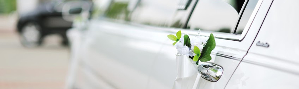 White Wedding banner