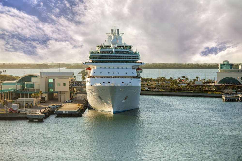 Cruise Ship in Port